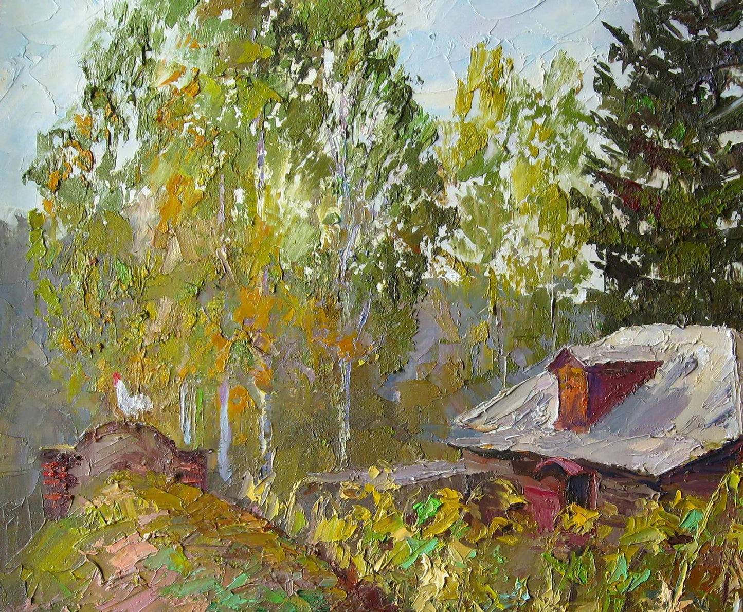 Oil painting Sunflowers Serdyuk Boris Petrovich