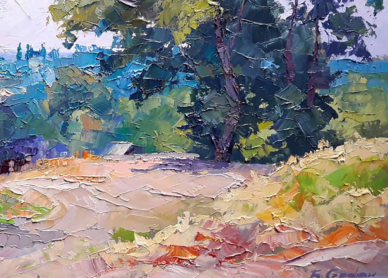 Oil painting Landscape tricks Serdyuk Boris Petrovich