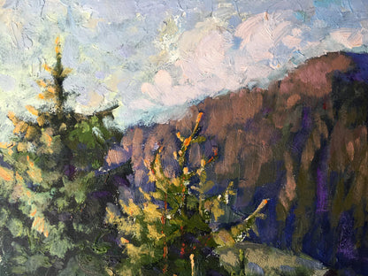 Oil painting High mountain Batrakov Vladimir Grigorievich