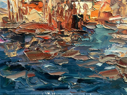 Oil painting Spring water Alexander Nikolaevich Cherednichenko