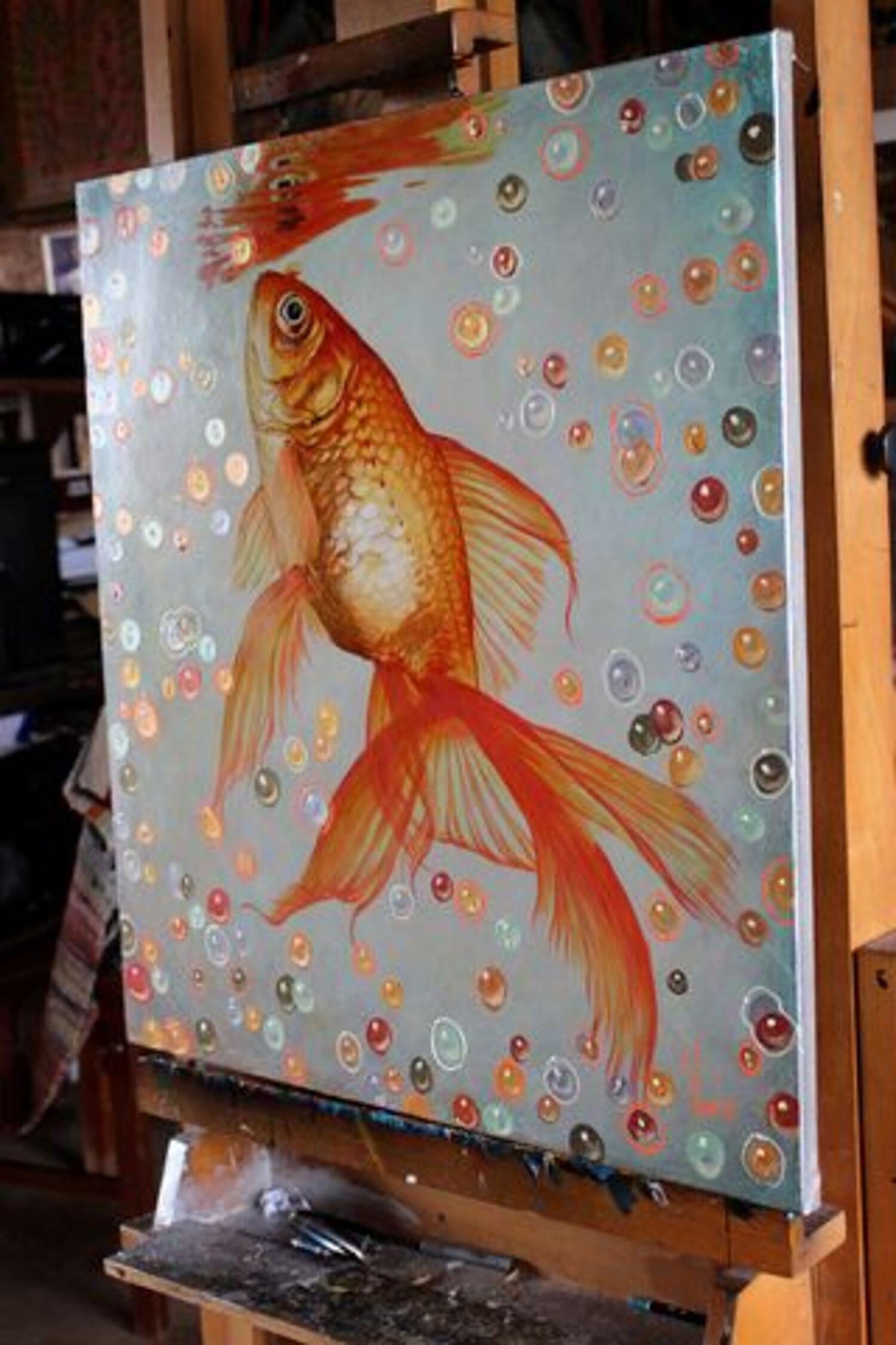 Oil painting Goldfish Goncharenko V. V.