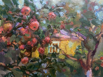 Oil painting First days of autumn Batrakov Vladimir Grigorievich