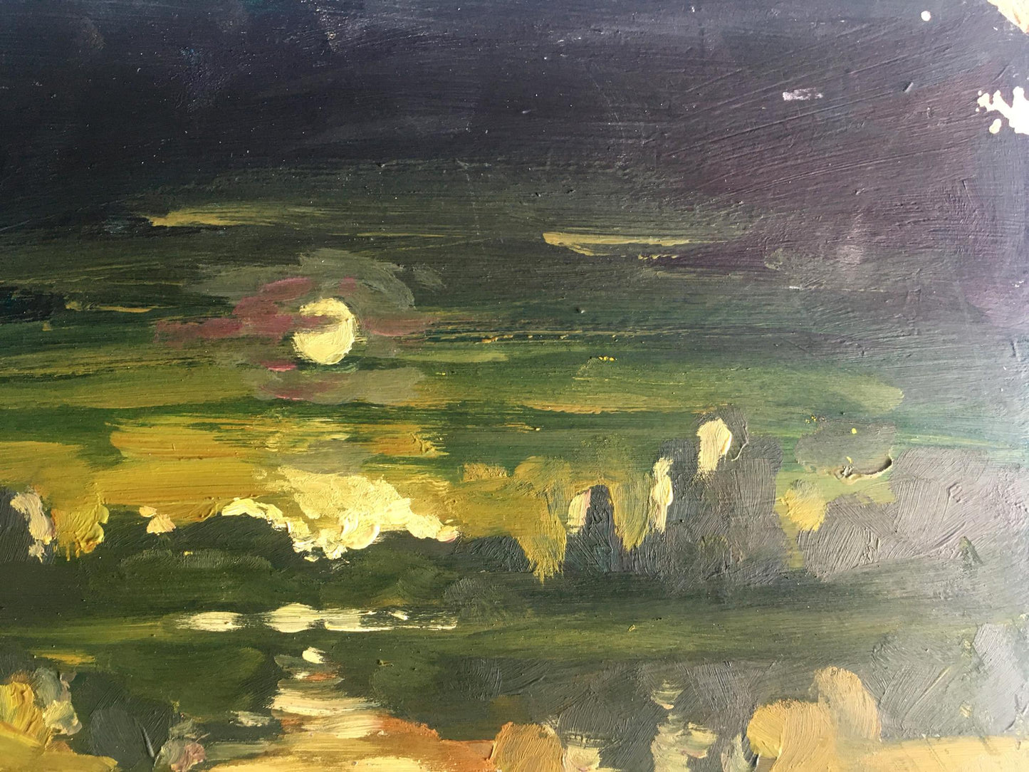 Oil painting Closer to the night Svetlana Gramm