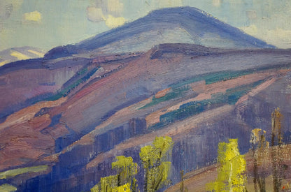 Oil painting Mountain landscape Gabda Vasily Georgievich