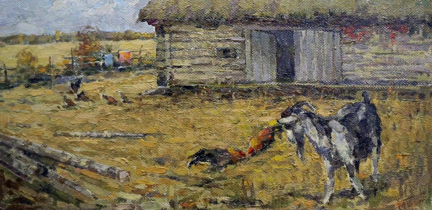 Oil painting Farm