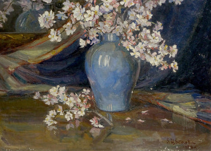 Oil painting Flowers Tsvetkova V. P.