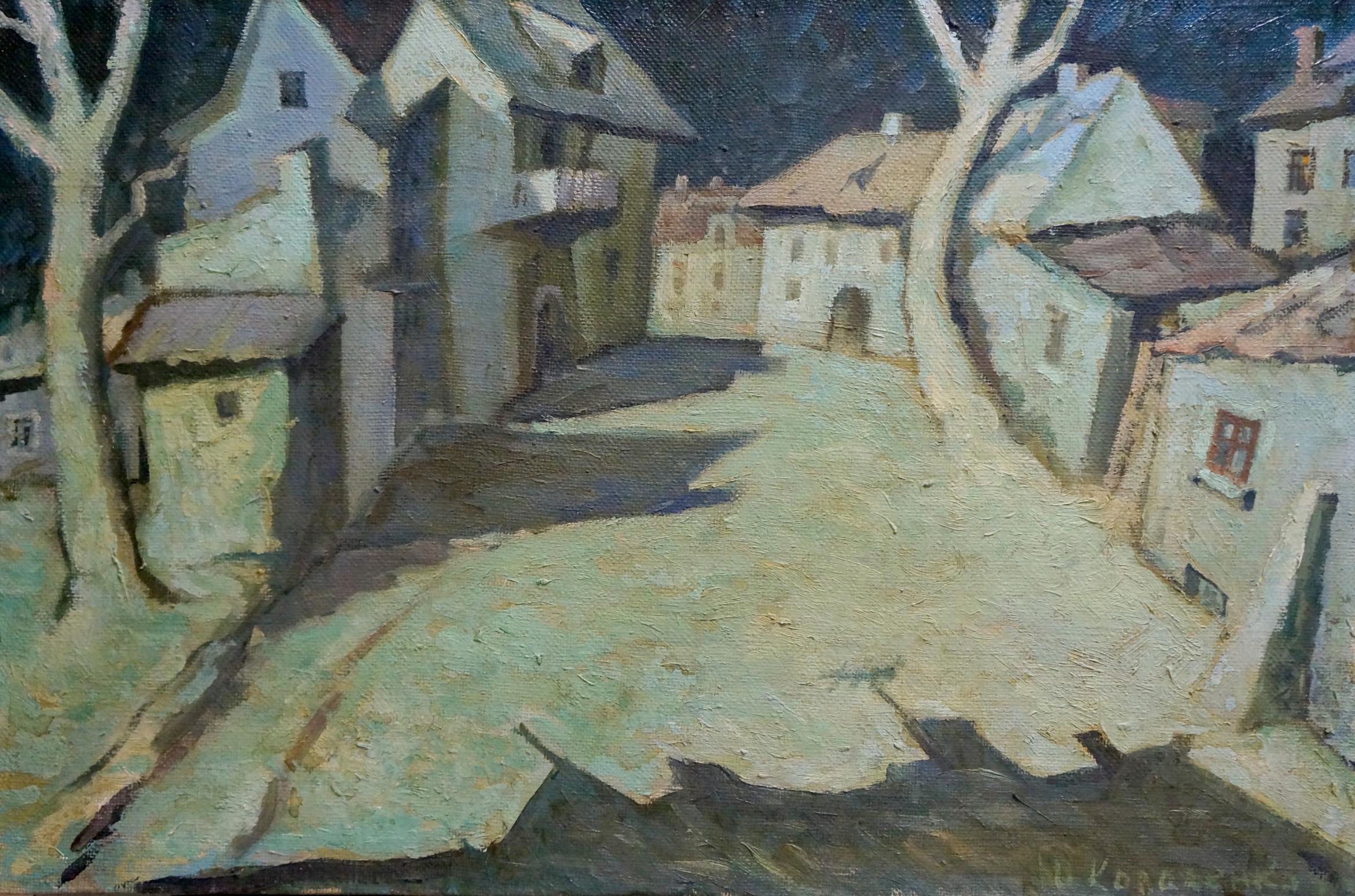 Oil painting Night Yuri Andreevich Kovalenko