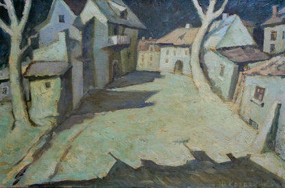 Oil painting Night Yuri Andreevich Kovalenko