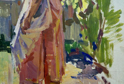 Oil painting Portrait of a woman Sukhorukikh Anatoly Ivanovich