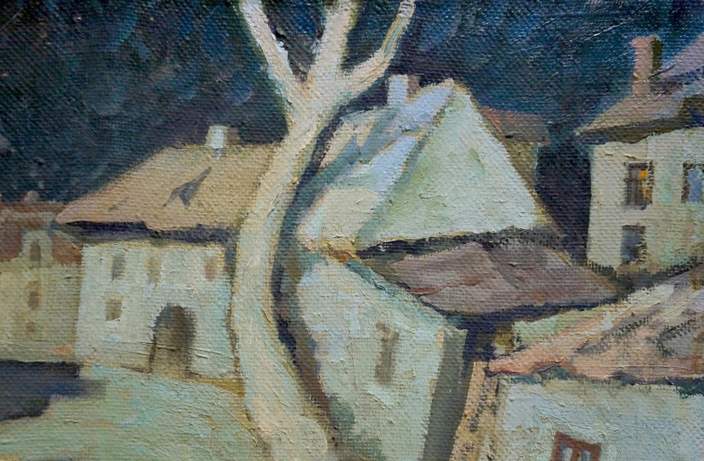 Oil painting Night Yuri Andreevich Kovalenko