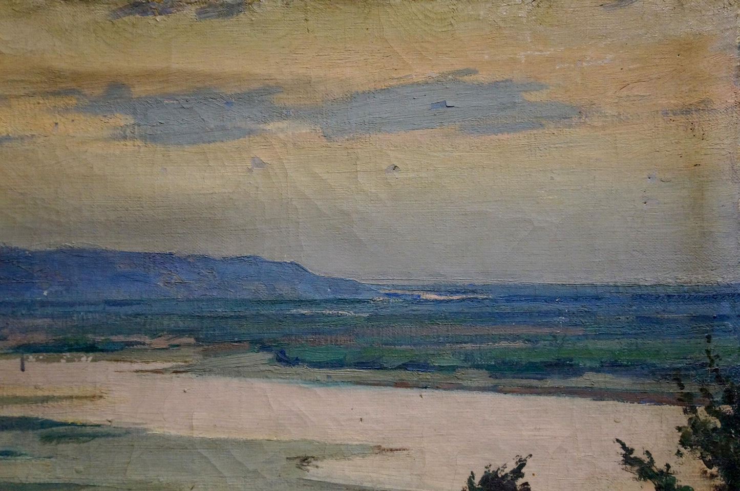 Oil painting Evening landscape Koshevoy Victor Ivanovich