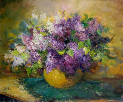 Oil painting Lilac K. Wasilewska