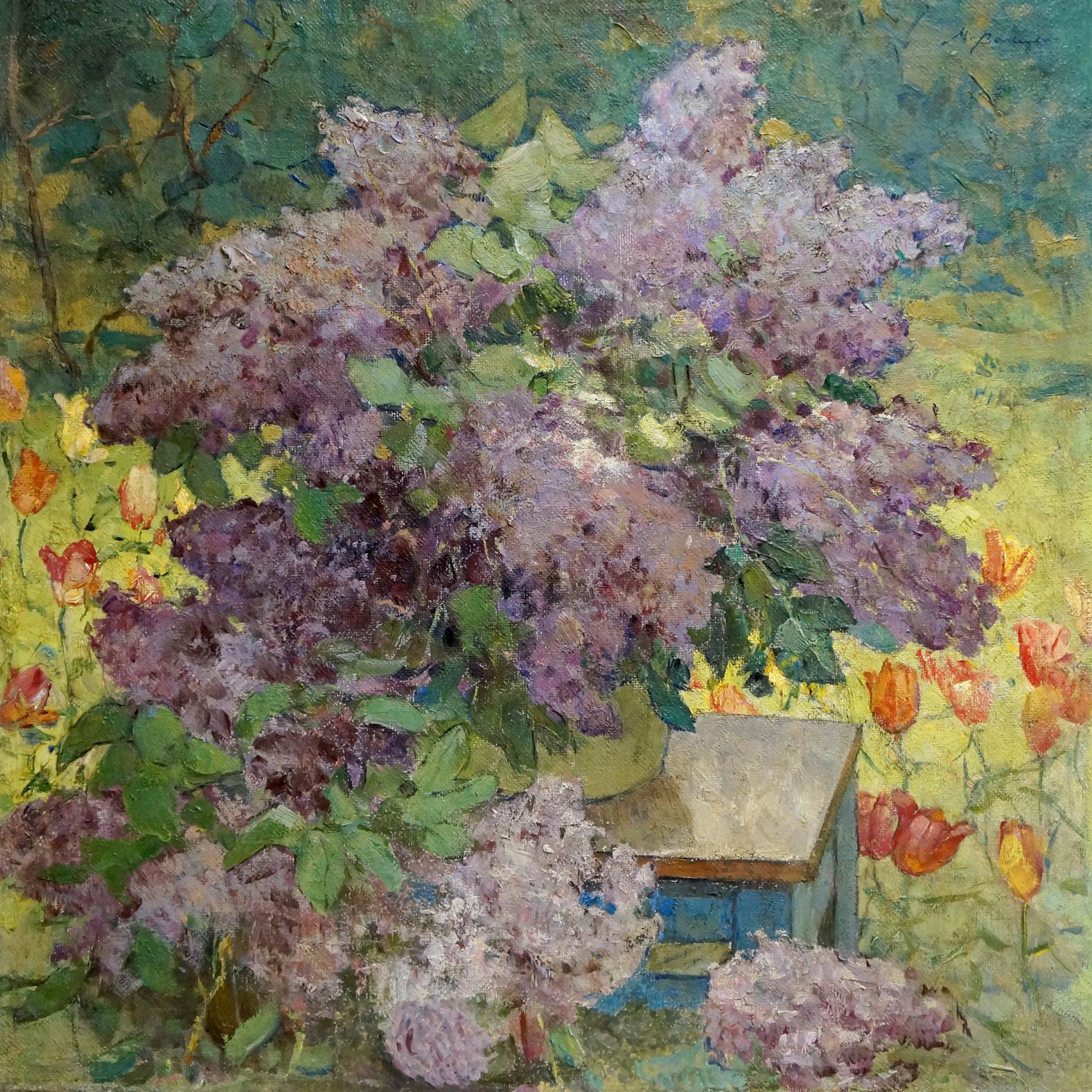 Oil painting Lilac Vol'shteyn Moisey L'vovich