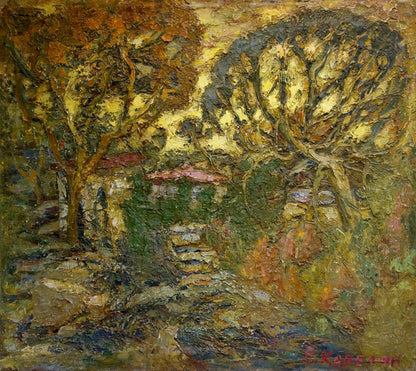 Oil painting Old Crimea Karelin Vyacheslav