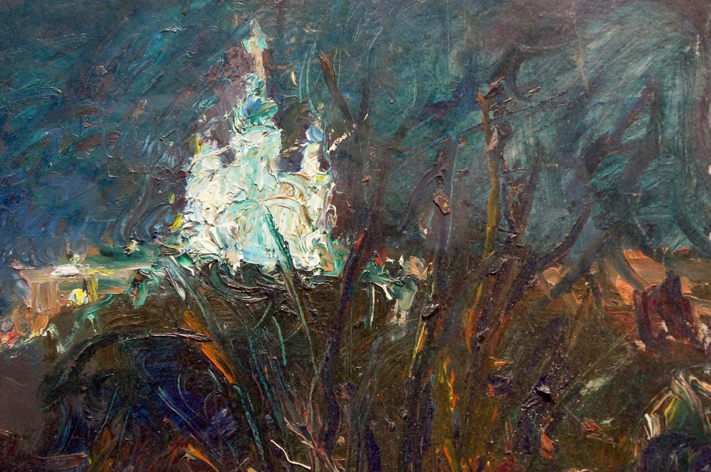 Oil painting Night landscape Klimenko Alexander Ivanovich
