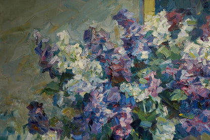 Oil painting Lilac Zakharov Fedor Zakharovich