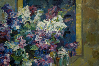 Oil painting Lilac Zakharov Fedor Zakharovich