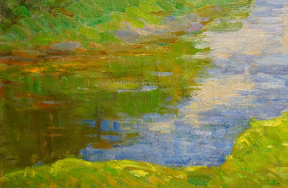 Oil painting Landscape Sevastyanov Victor Grigorievich