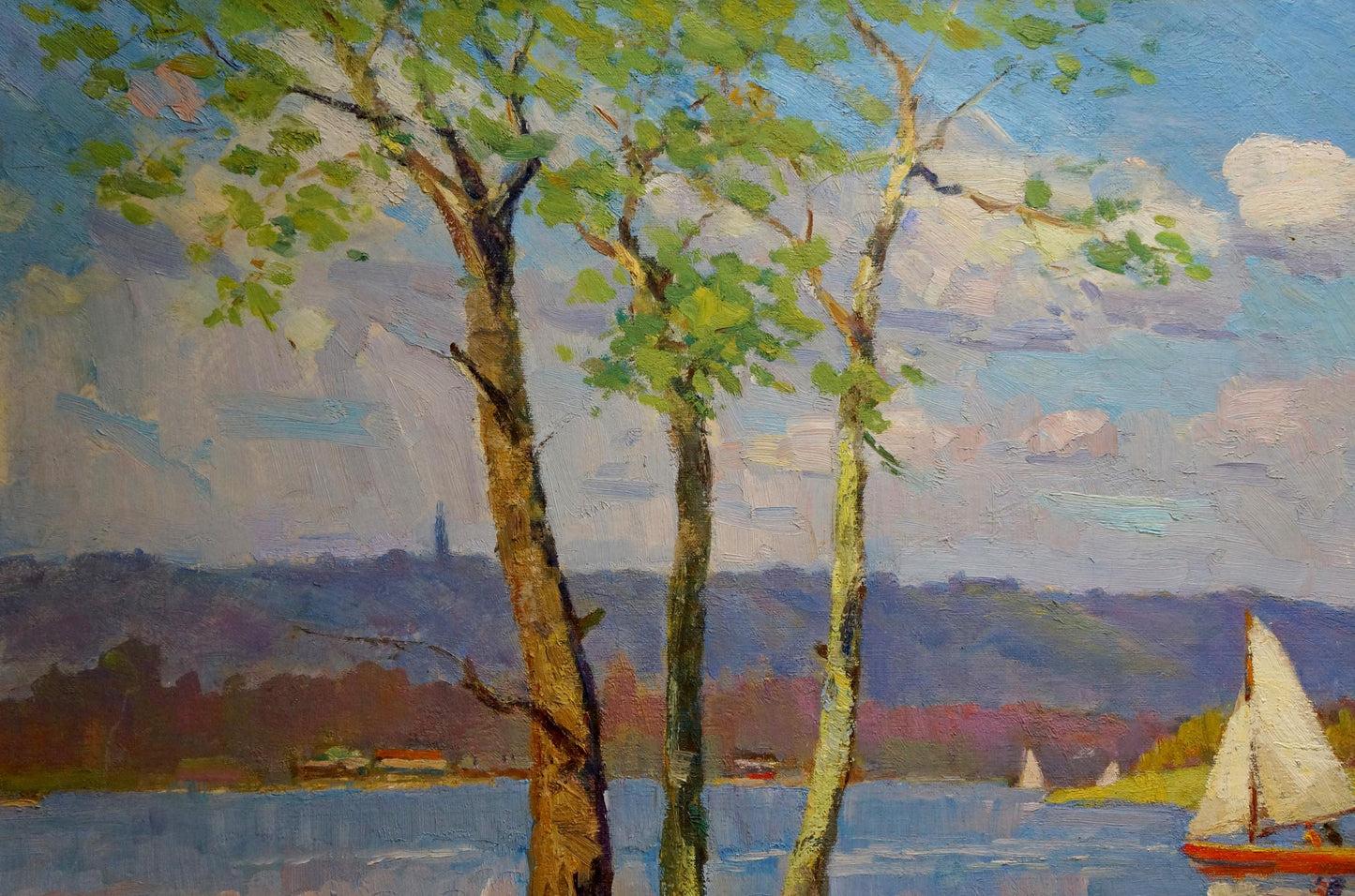 Oil painting landscape Dobrzhansky Victor Mikhailovich