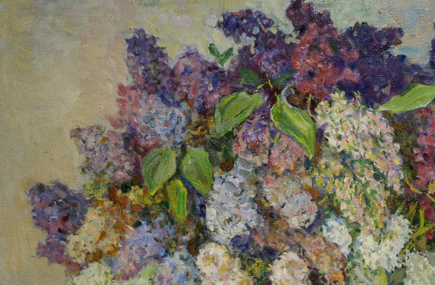 Oil painting Flowers Volkovinskaya Zinaida Vladimirovna