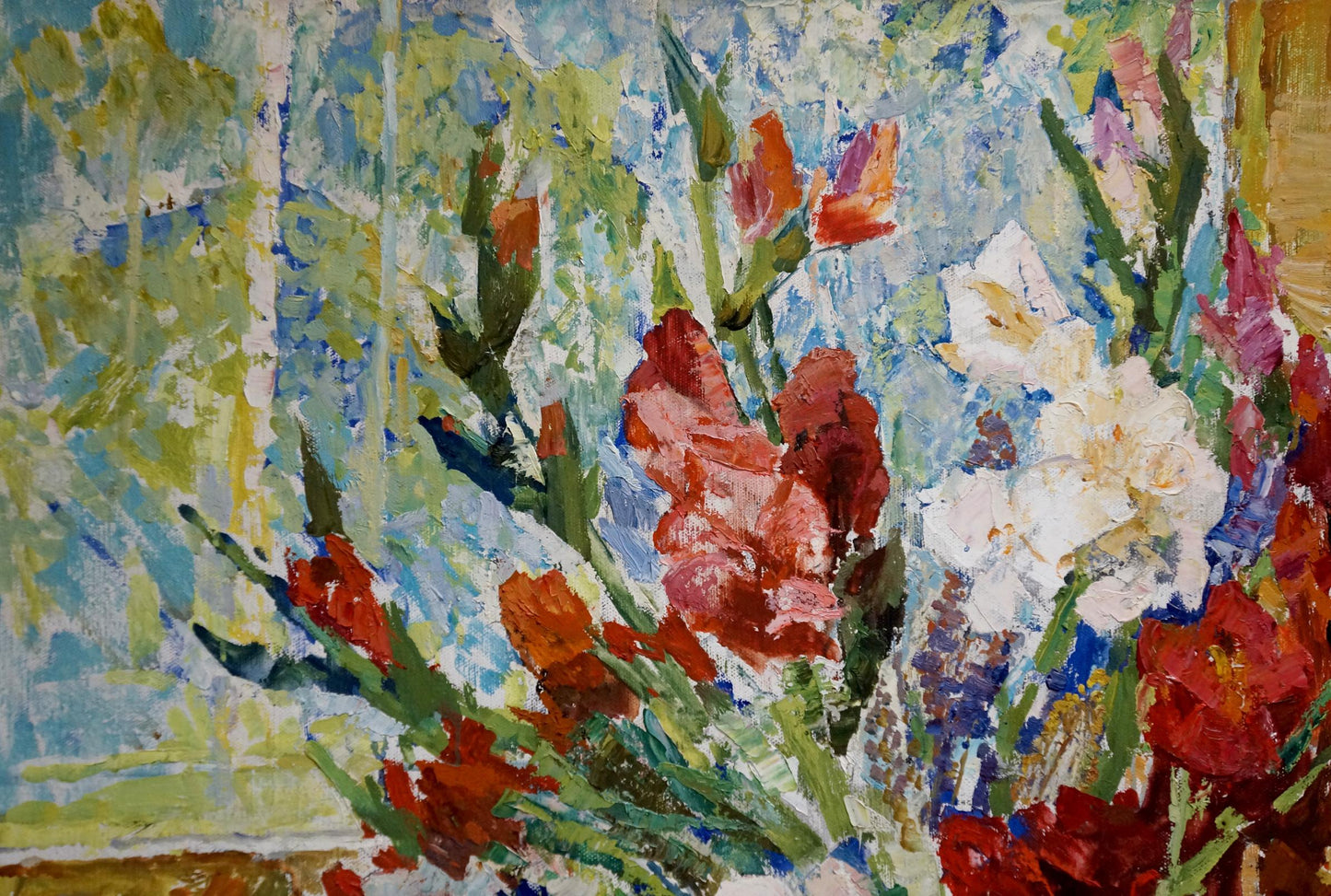Oil painting Flowers Mishchenko Alexey Mikhailovich