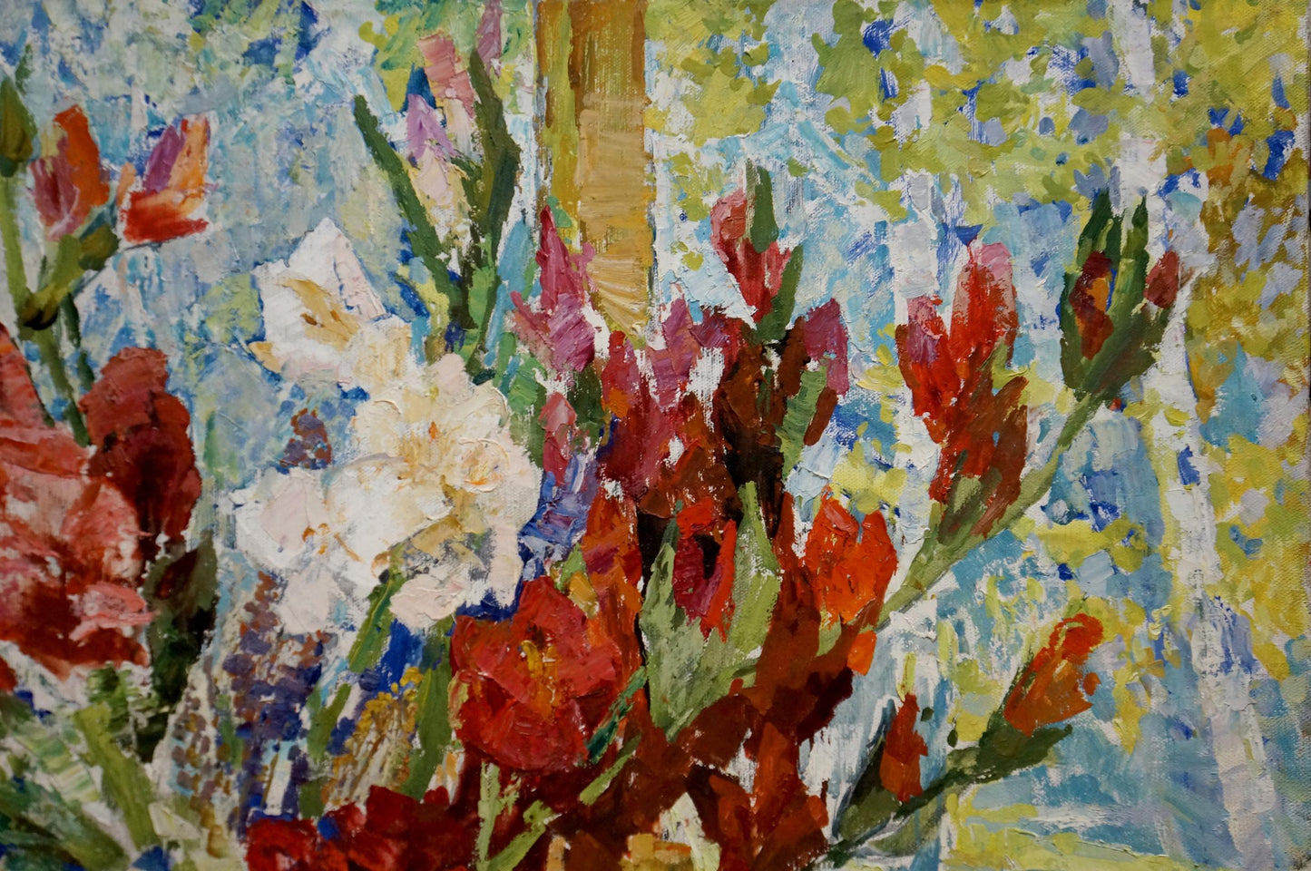 Oil painting Flowers Mishchenko Alexey Mikhailovich