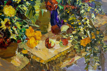 Oil painting Sunflowers Shapovalov Sergey Gavrilovich