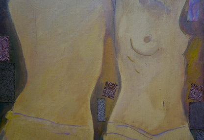 Painting Portrait of naked girls Belyak P. V.