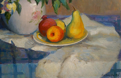 Oil painting Still life Ulyanova N. B.