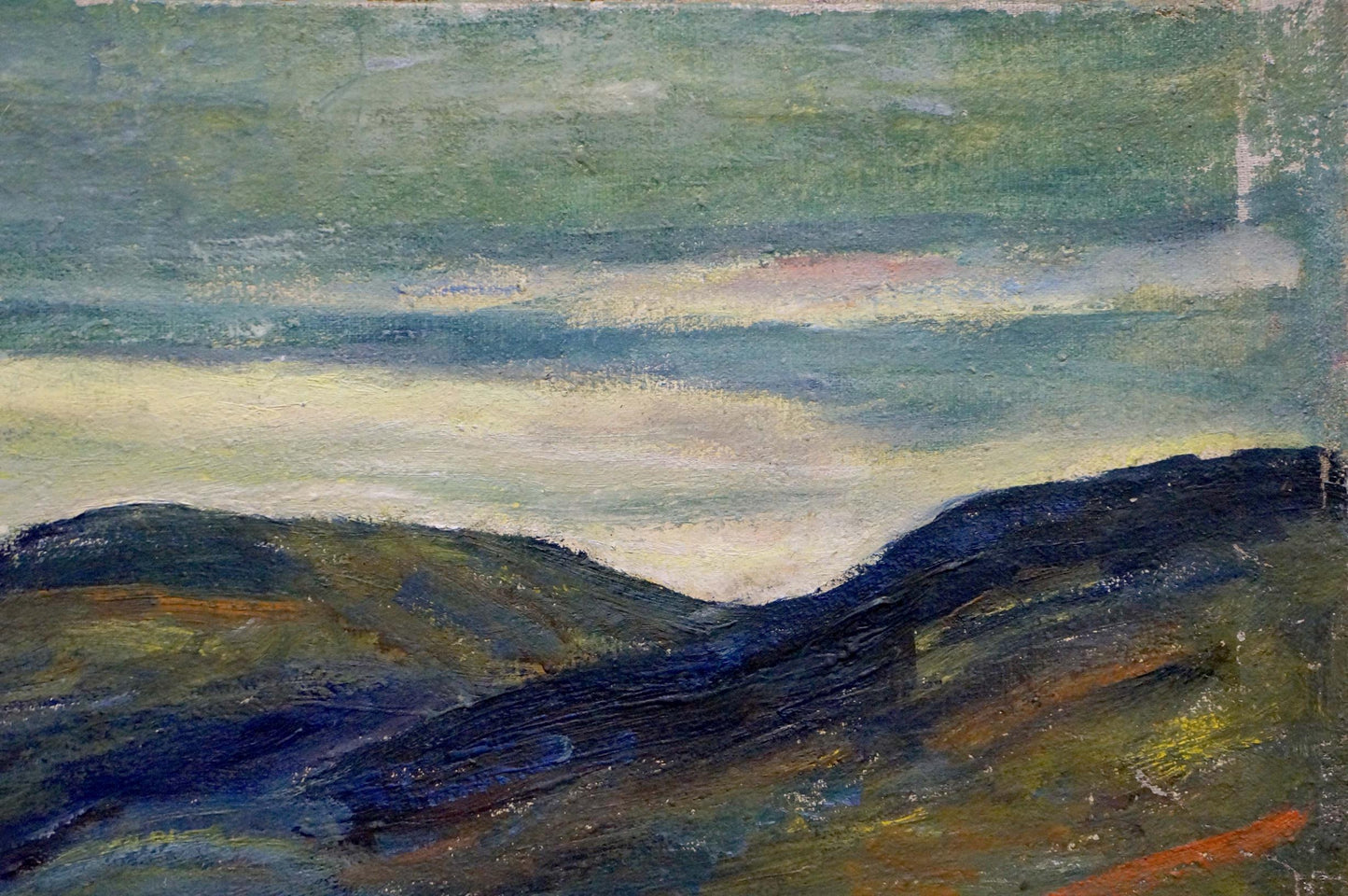 Oil painting Mountain landscape Glyuk Gavriil Martynovich
