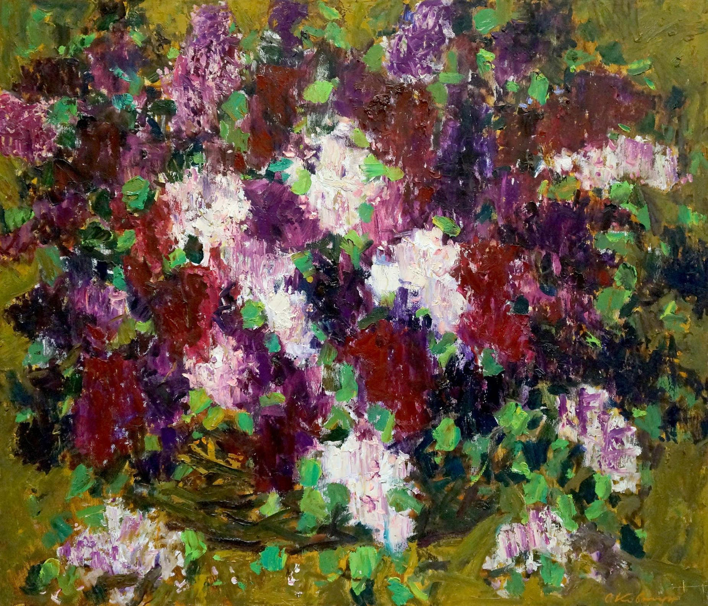 Oil painting Flowers Kovtun Sergey Ivanovich