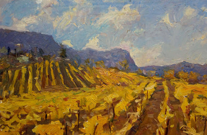 Oil painting Vineyards Nagulyak Petr Ivanovich