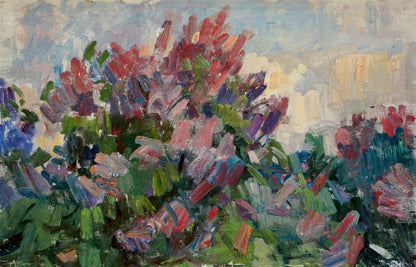 Oil painting Spring Naumova Tamara Sergeevna