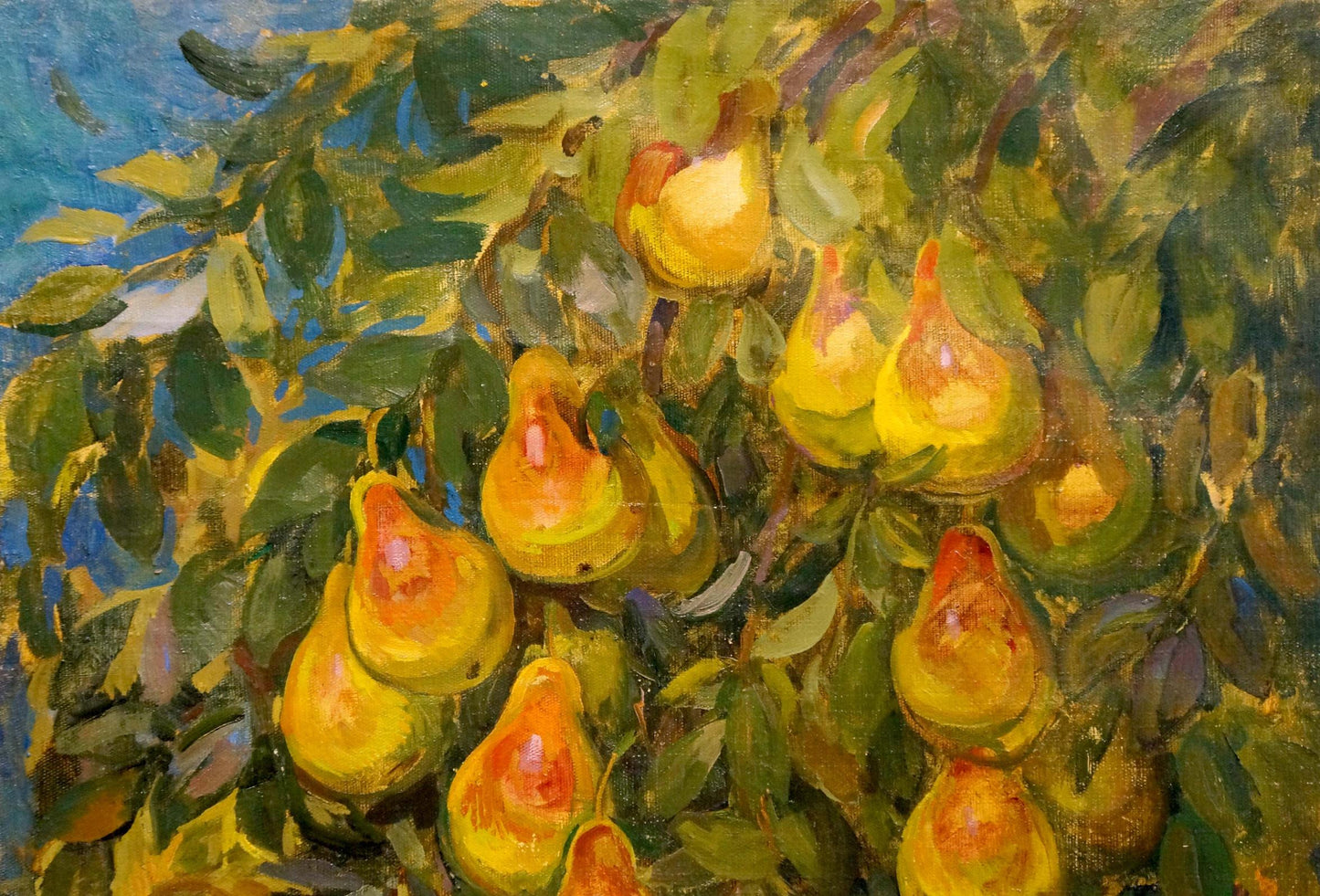 Oil painting Pears Kovtonyuk Ivan Anan'yevich