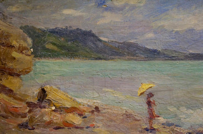 Boris Shaulov's oil painting Landscape
