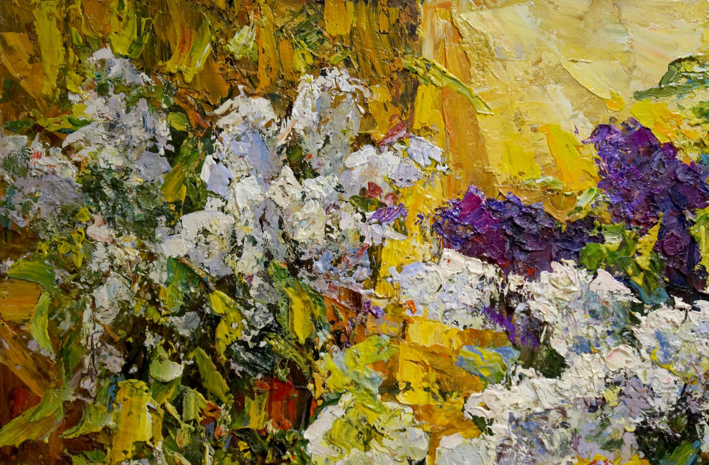 Oil painting Flowers Shapovalov Sergey Gavrilovich