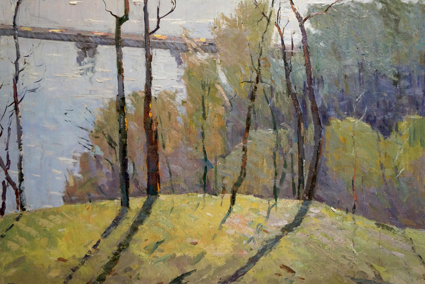 Oil painting Autumn in all its glory Sevastyanov Victor Grigorievich