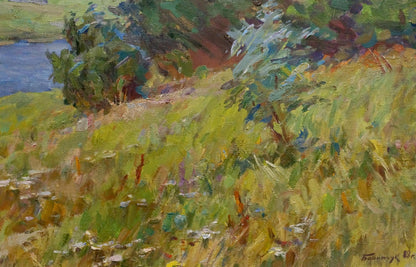 Oil painting Landscape Borimchuk Mikhail Petrovich