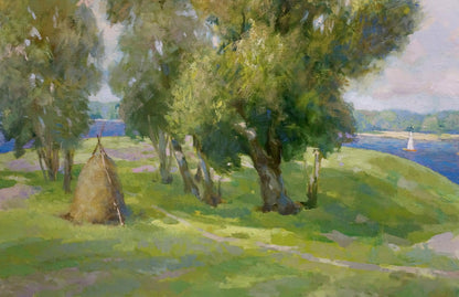 Oil painting Summer Mazur Vasily Fedorovich