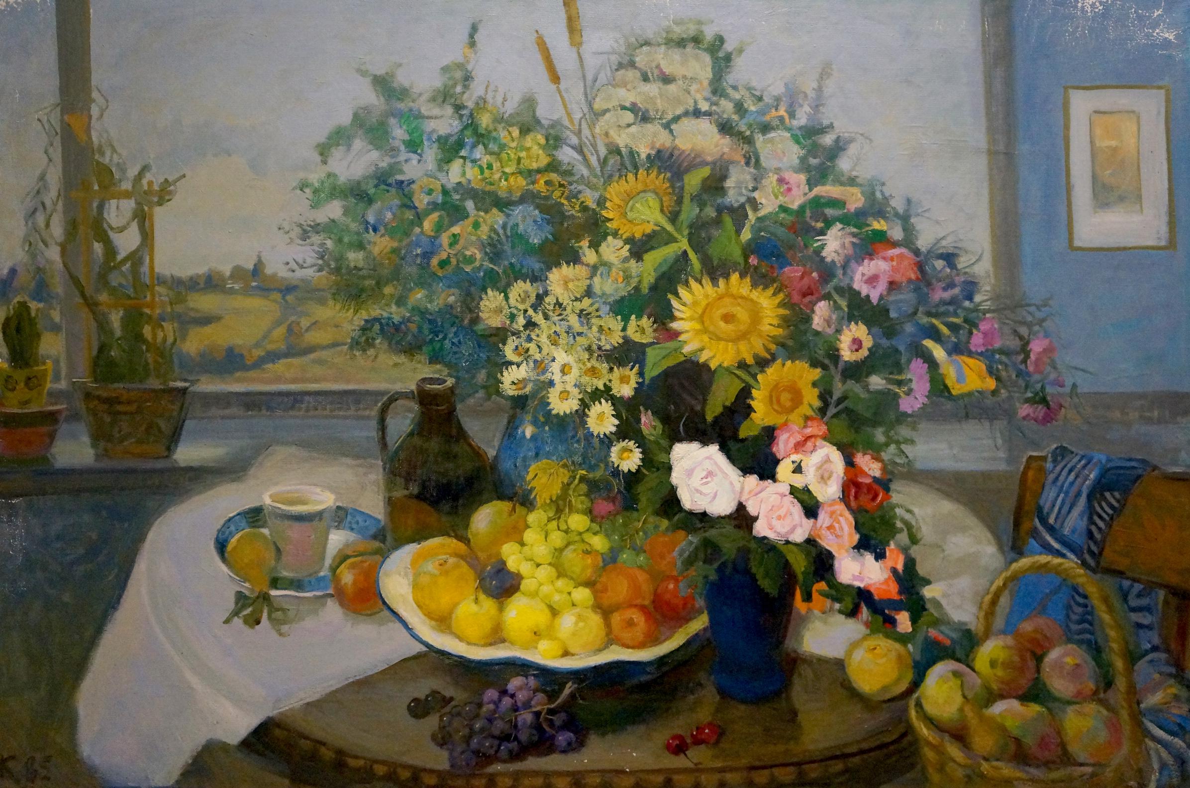 Oil painting Still life Kovalev Fedor Vlasovich