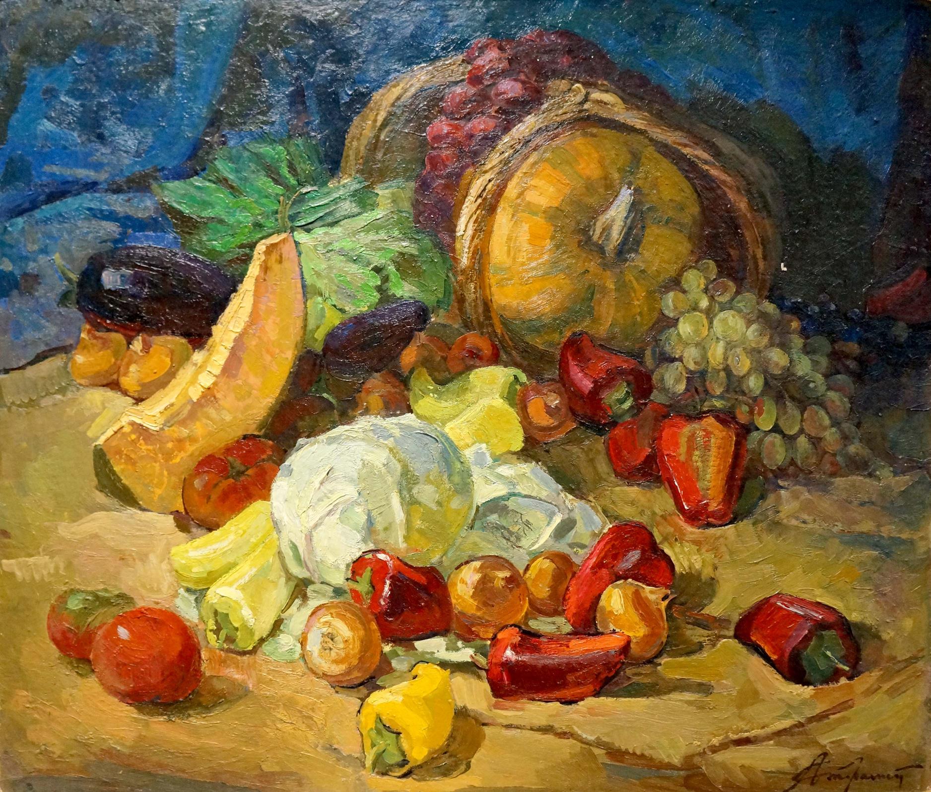 Oil painting Vegetable still life Stremsky Alexander Ivanovich