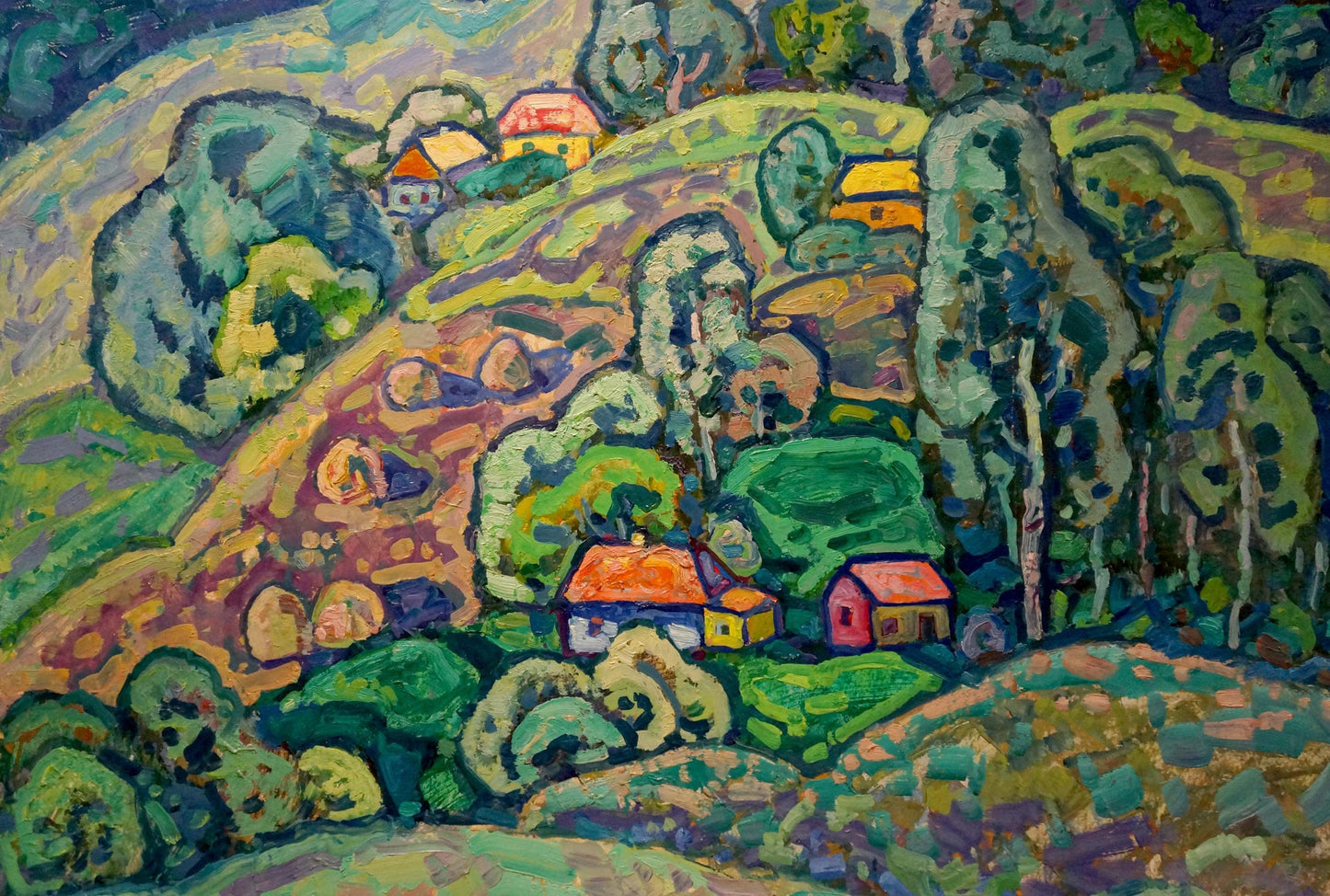 Oil painting In the Poltava region Gaiduk Zinaida Kirillovna