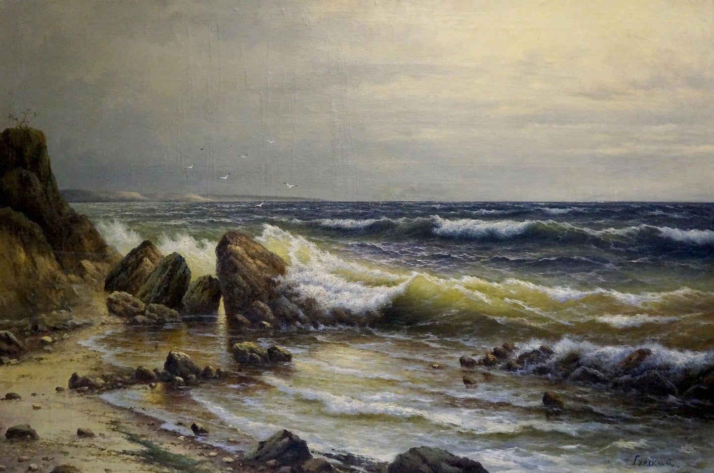 Oil painting Seascape Gubsky Igor Ivanovich