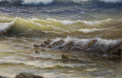 Oil painting Seascape Gubsky Igor Ivanovich