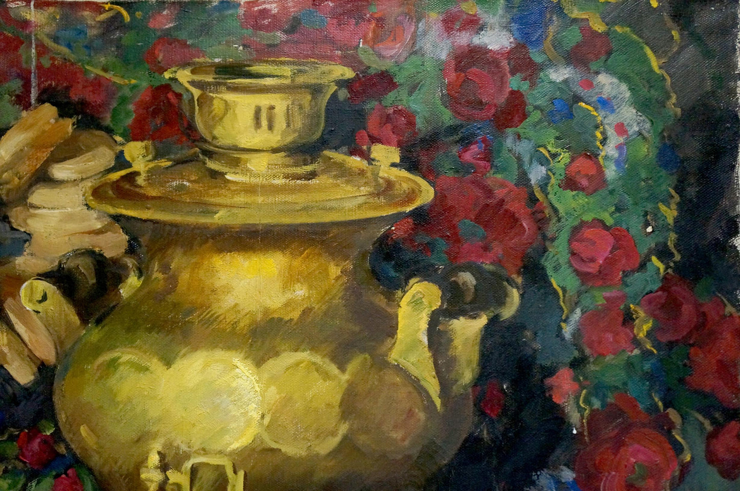 Oil painting Still life Bronstein Shaya Iosifovich