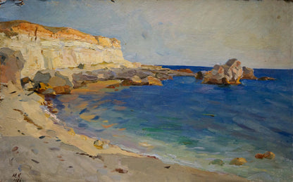 Oil painting Sea landscape Kobylenkov Mikhail Vasilievich