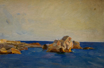 Oil painting Sea landscape Kobylenkov Mikhail Vasilievich