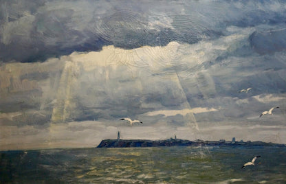 Oil painting Isle Beseda Petr Nikolayevich