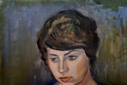 Oil painting Portrait of a girl Vladimir Melnikov (Miller)