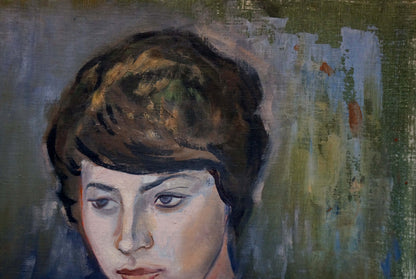 Oil painting Portrait of a girl Vladimir Melnikov (Miller)